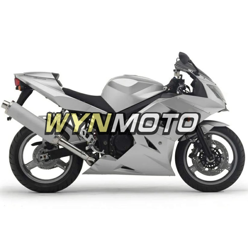 Выполните Обтекатели для Triumph Daytona 600-650 2003-2005 ABS пластик Daytona 600 650 2004 мотоцикл кузова серебро крышка Панель