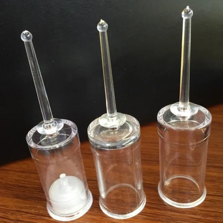 5ML Clear Airless Bottles,Disposible Break Off Bottle,Flat shoulder,Essence Serum Packaging