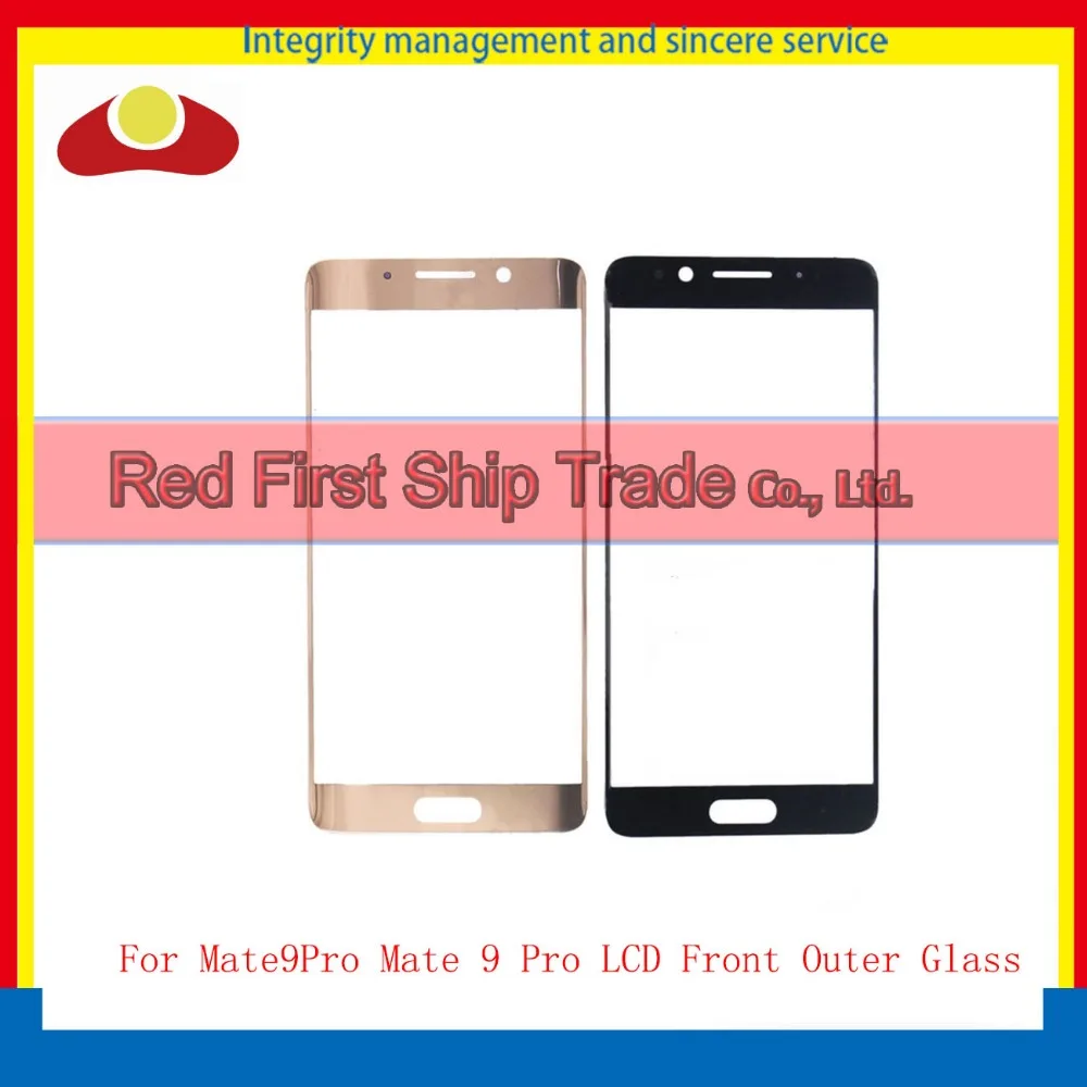 10Pcs/lot Replacement 5.5&quot For Huawei Mate9Pro Mate 9 Pro LCD Front Outer Glass Lens Touch Screen Panel Black White Gold | Мобильные