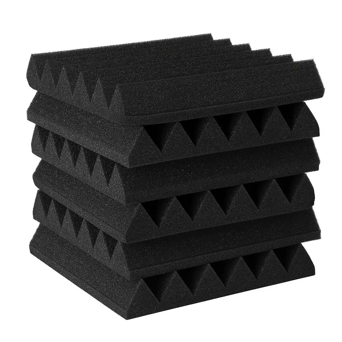 

Best Price 6PCS/set Triangle Insulation Sound-absorbing Foam Cotton Sponge Reduce Noise heat insulation polyurethane foam