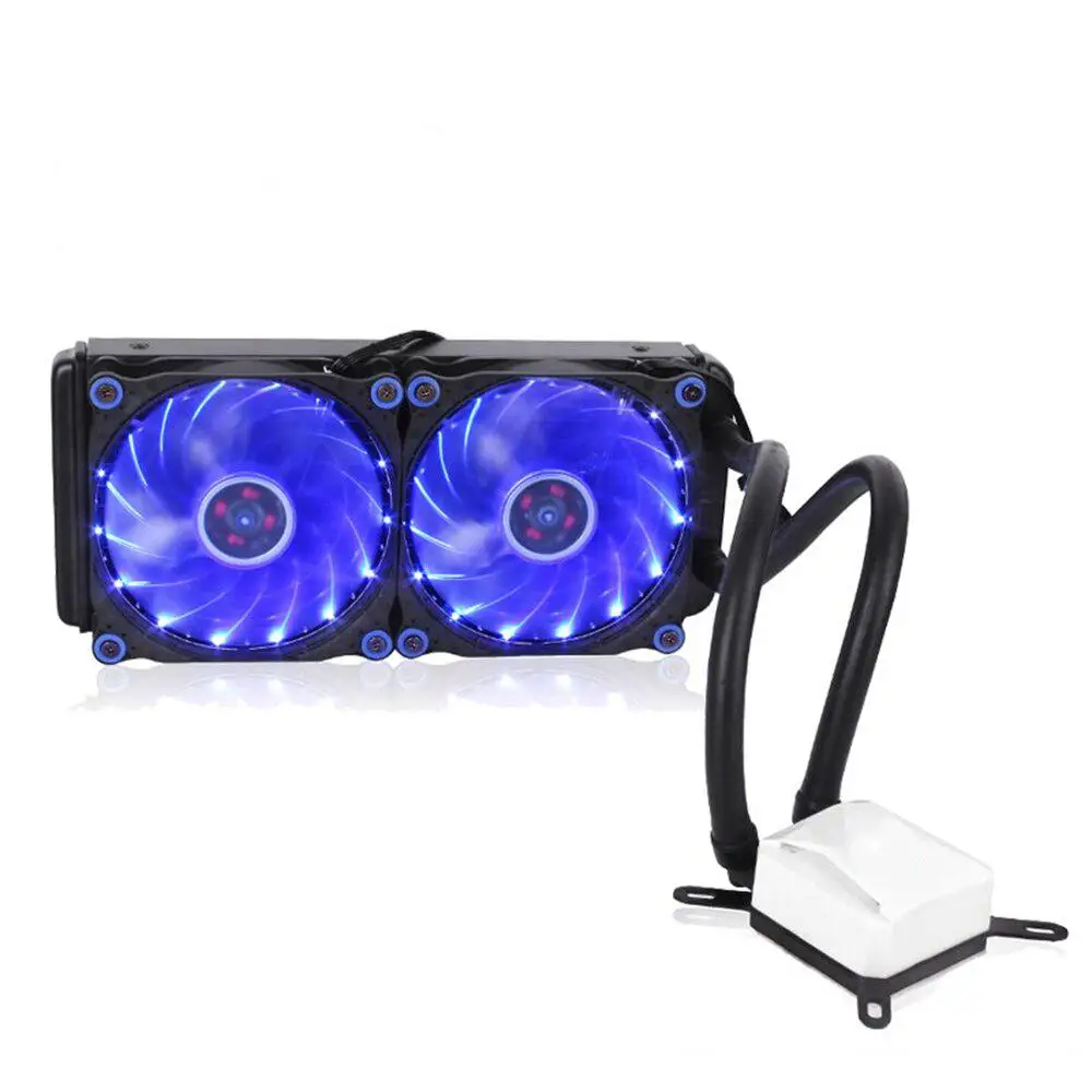 120VGA 120 мм AIO кулер для воды для игровой vga-карты, светодиодный светильник, Nvidia& ATI