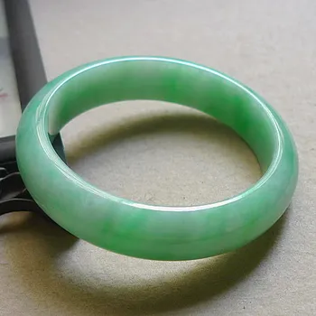 

The old pit Yang green bracelet A cargo /appraisal certificate/Gift box