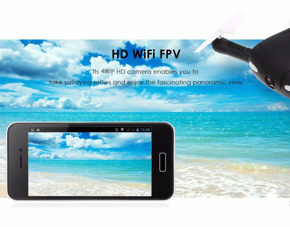 JJRC H37 RC Selfie Drones Pocket Selfie Drone Quadcopter (4)