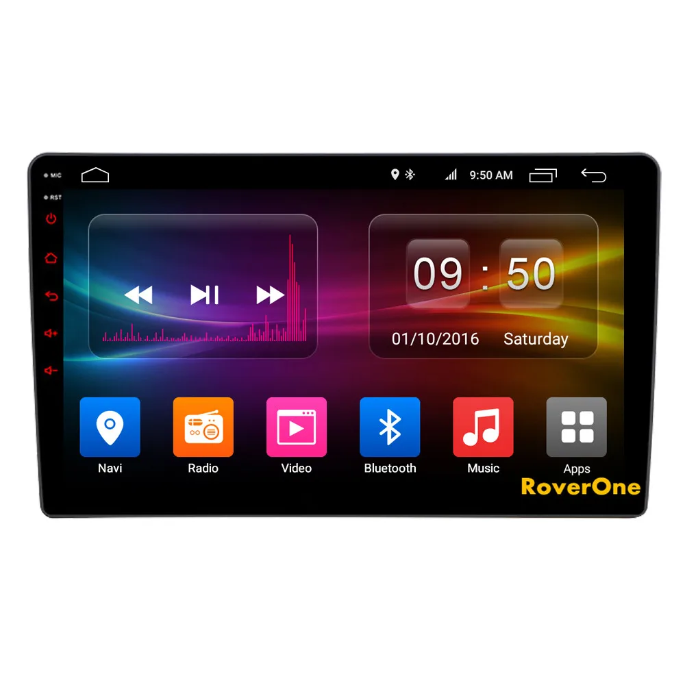 Top RoverOne Android 9.0 Car Multimedia System For Hyundai Azera 2006 - 2010 Octa Core 4G+32G Radio GPS Navigation DSP Player 5