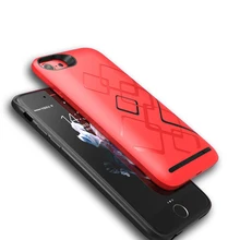 Батарейный отсек для iPhone7 плюс 6 плюс 6s плюс 8 плюс Внешнее зарядное устройство резервные Чехлы power Bank Protecive power bank крышка