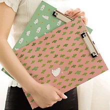 Канцелярские принадлежности свежий цветочный A4 папка Студенческая папка-подкладка папка-доска для писания студенческие офисные принадлежности