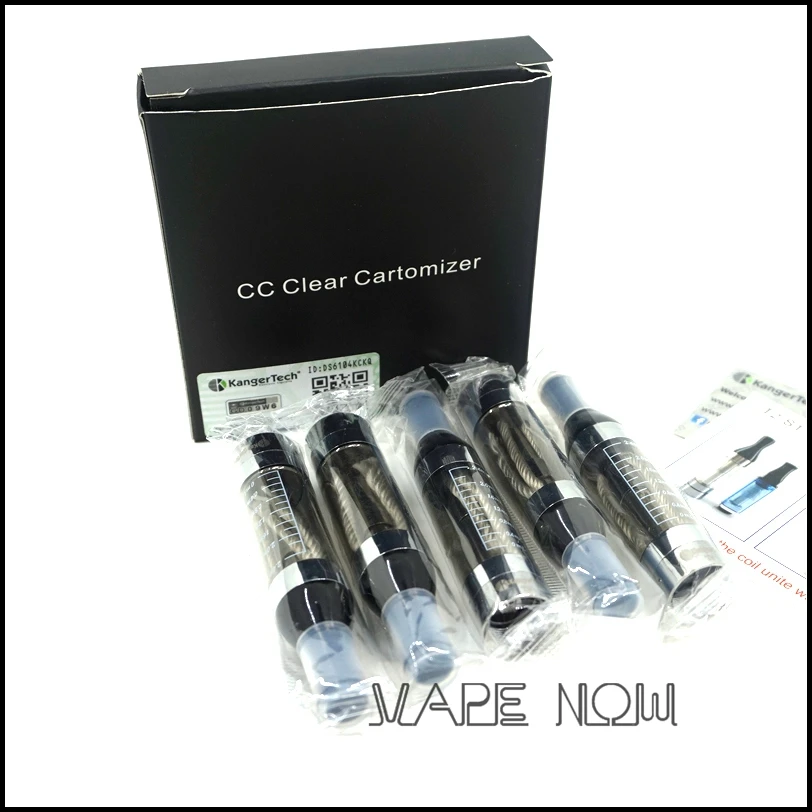 100% Оригинальный атомайзер Kanger T2 2 4 мл CC Clear Cartomizer 10 шт./лот|t2 digital|t2 t3 t4 t5lots of dog pictures |