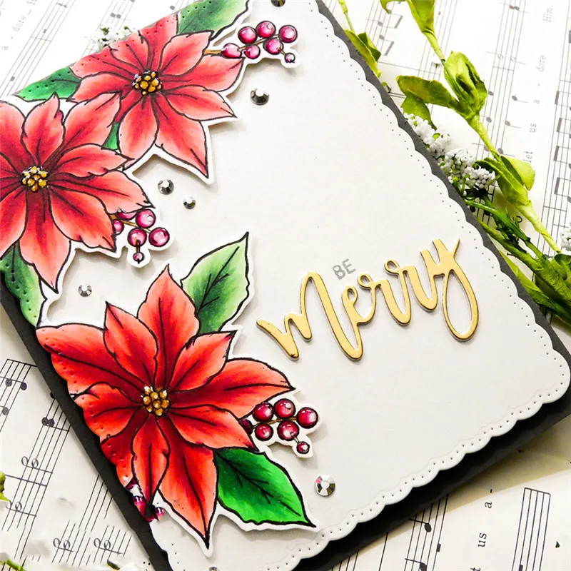 

InLoveArts Flowers Metal Cutting Dies Frame for DIY Scrapbooking Card Making Album Embossing Crafts Die Cut New Craft Dies