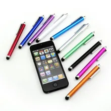 10 Шт./лот Емкостный Сенсорный Экран Стилус для iPhone 5 4S iPad 3/2 iPod Touch Suit for Universal Smart Phone Tablet PC ручка
