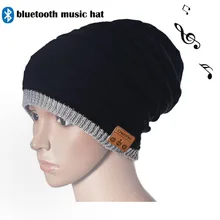 Новые мягкие теплые шапочки Bluetooth с беспроводной Bluetooth 5,0 шапка наушники Динамик Микрофон Смарт шапки гарнитура Рождественский подарок