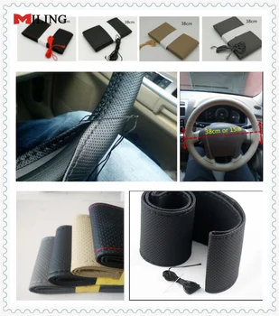 

car accessories Hand sewing steering wheel cover 38CM for Hyundai Intrado Equus Langdong HND-9 HCD-14