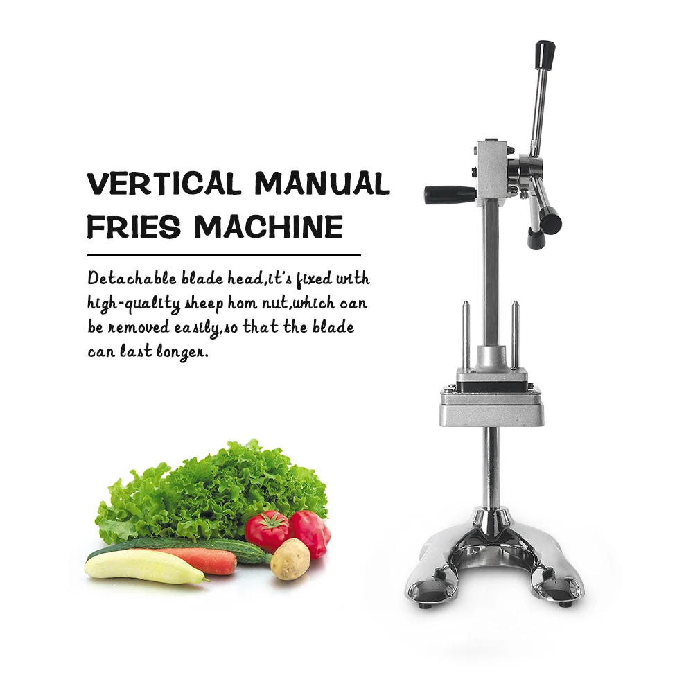 ITOP вертикальный картофельный чип морковь измельчитель устройство резки овощей и фруктов слайсер ручной картофель фри резак кухонные инструменты