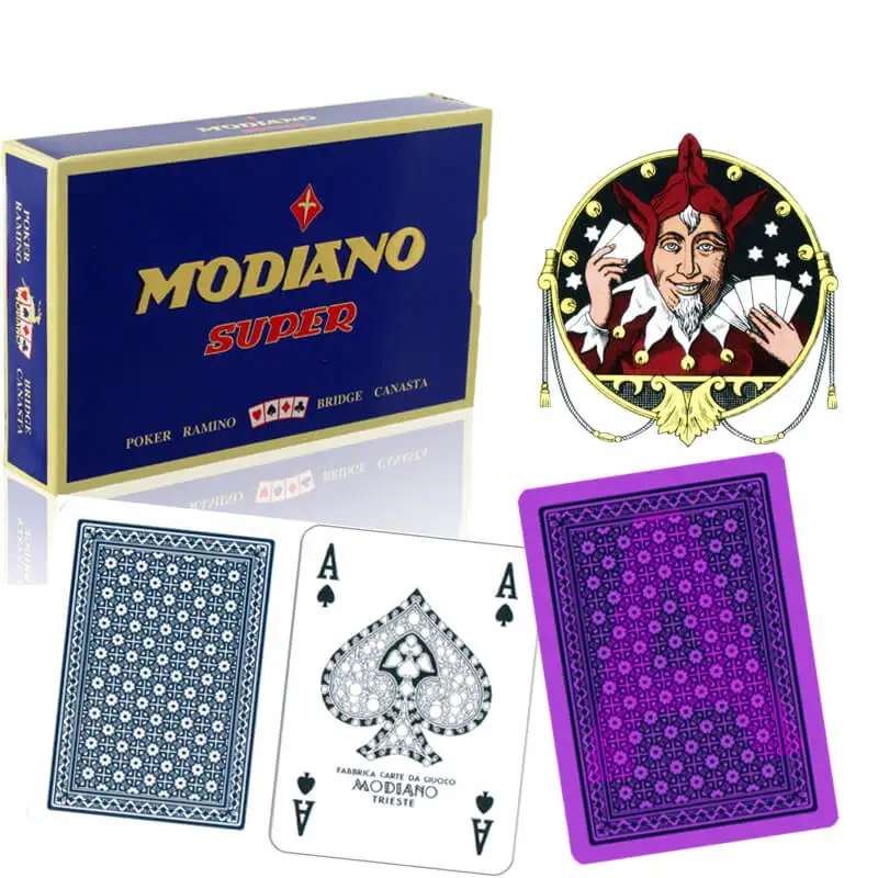 Перспективное казино GS Modiano Ramino Super Fiori невидимые чернила покерные игровые карты для УФ контактных линз