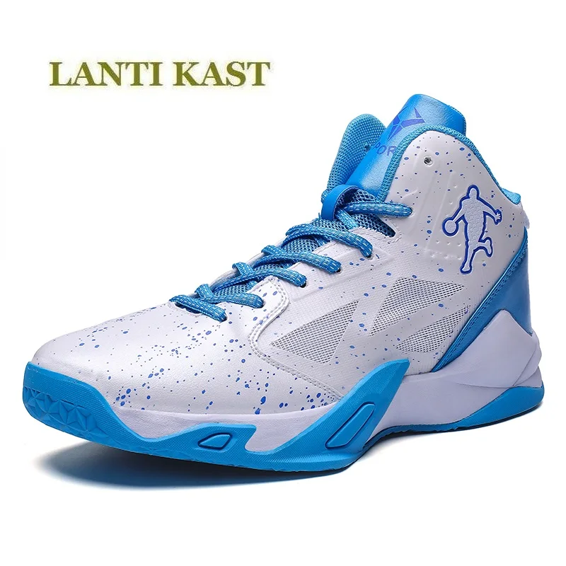 

New 2018 unisex air cushion Slow shock and wear resistance Basketball shoes Youth fashion motion lover shoes Men's training shoe