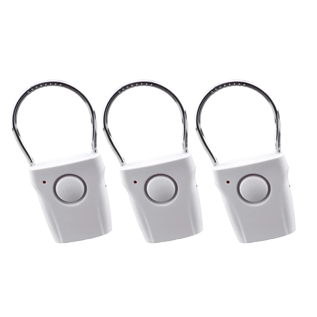 

Pack of 3 Wireless Door Handle Knob Alarm Door Entry Detection Window Sensor Alarm