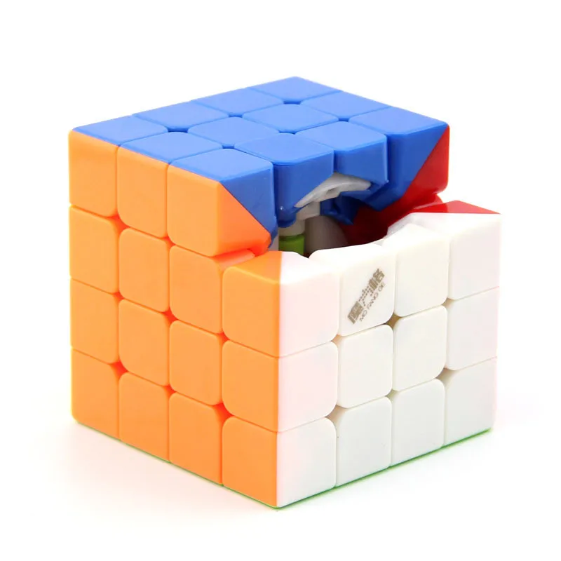 QiYi MoFangGe WuQue MiNI M QY 4x4x4 Магнитный 60 мм Магический кубик 4 слоя профессионального соревнования Скорость гладкая головоломка твисти Cubo игрушка