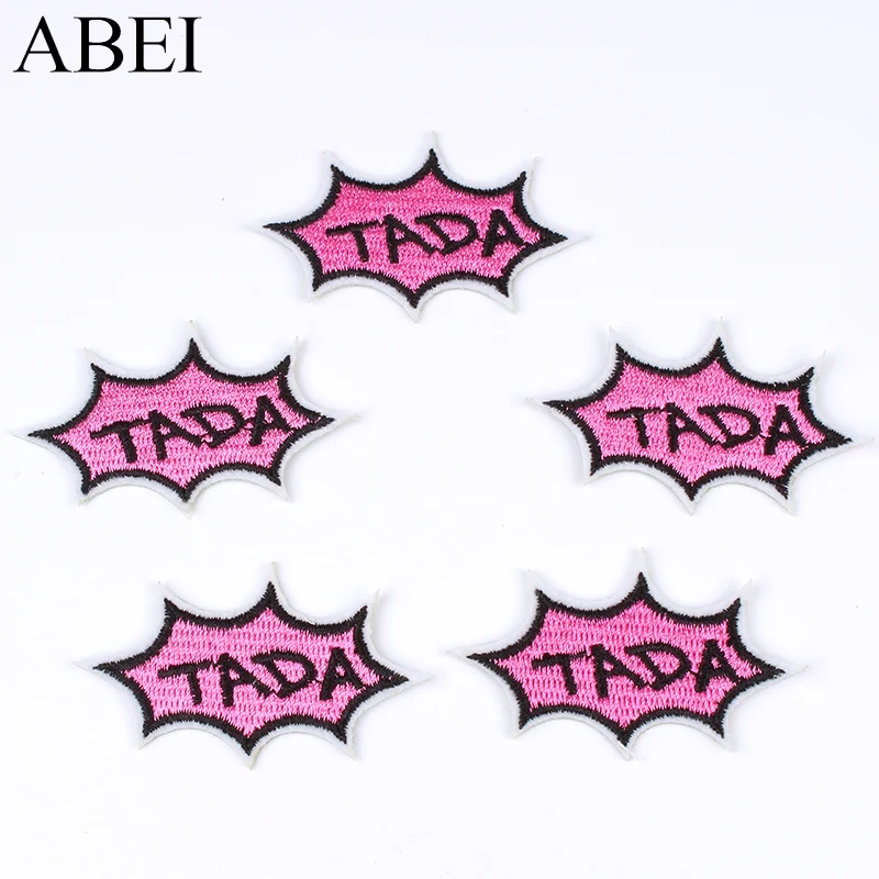 10pcs/lot Embroidered Iron On Cartoon Stickers Sew On Patches Clothes