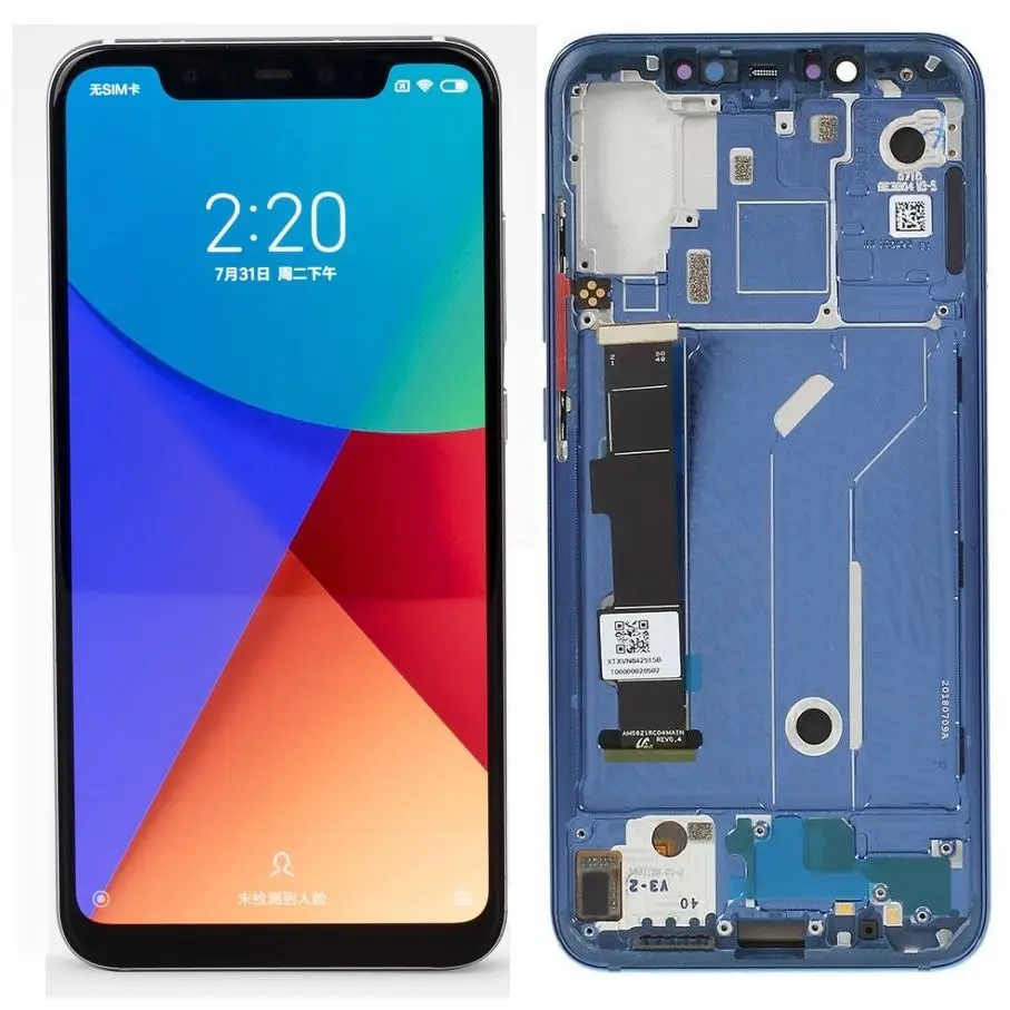 

Super Amoled Screen For Xiaomi Mi 8 Explorer LCD Display Digitizer Touch Screen with frame for Xiaomi 8 LCD for xiaomi MI 8 LCD