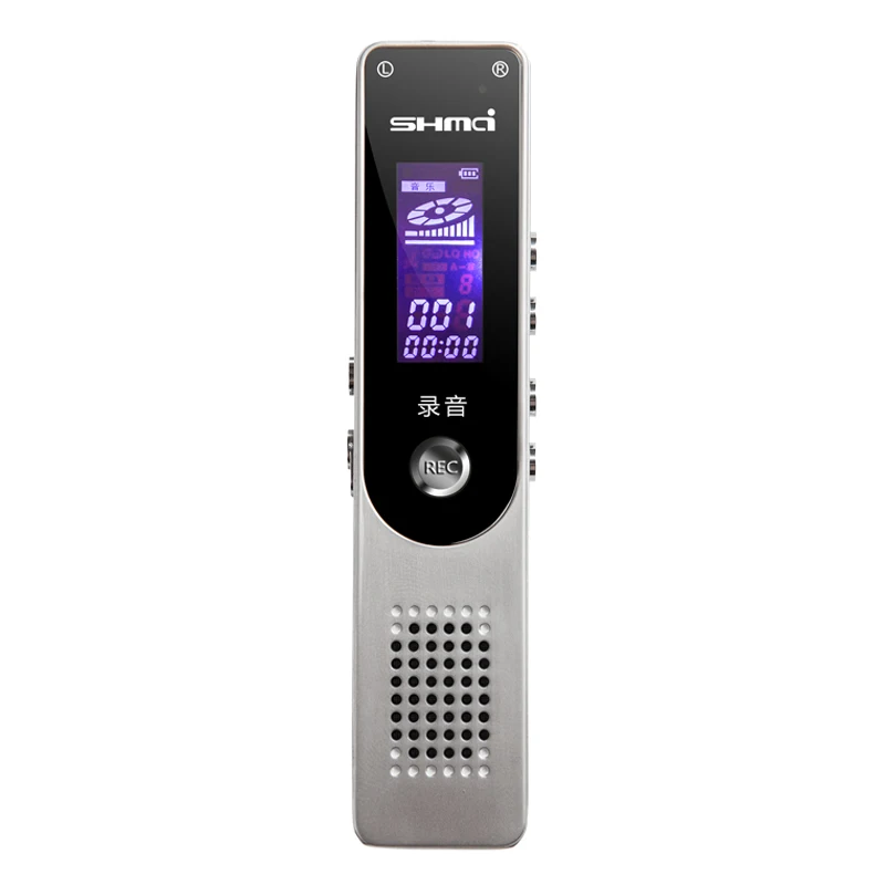 

Shmci D10 mini Dictaphone voice-activated sound recorder portable MP3 player built-in speaker high quality HD recording 16GB