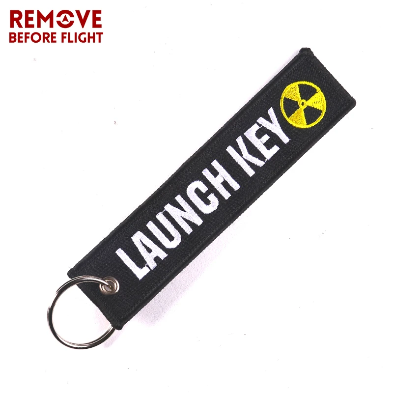 Key Chain FOLLOW ME+REMOVE BEFORE FLIGHT Embroidery Racing Motorcycle Decor 
