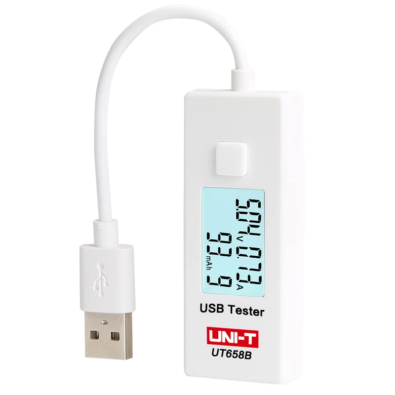 UNI-T UT658/UT658B USB тестер; Мобильный телефон/ноутбук/Мобильная мощность/напряжение тока монитор - Цвет: UT658B