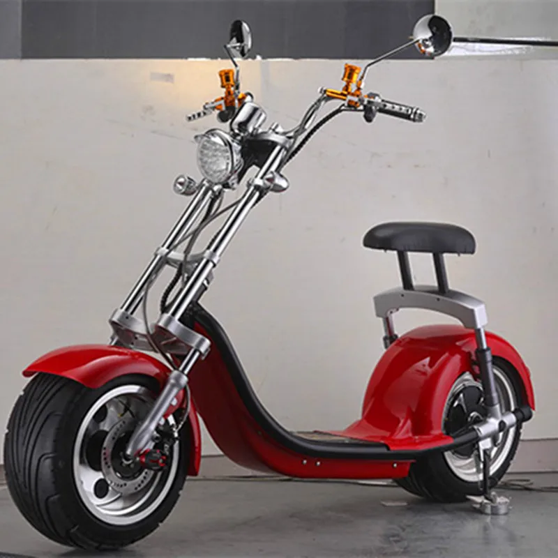 E Drift Electric Fat Tire Scooter Moped 1200w Hub Motor Harley E Bike