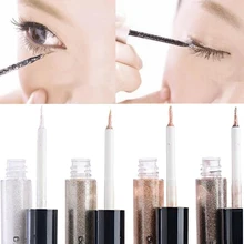 Сборный модный жидкий Блестящий подводка для глаз тени для век блестящий стойкий водонепроницаемый макияж косметический M03540