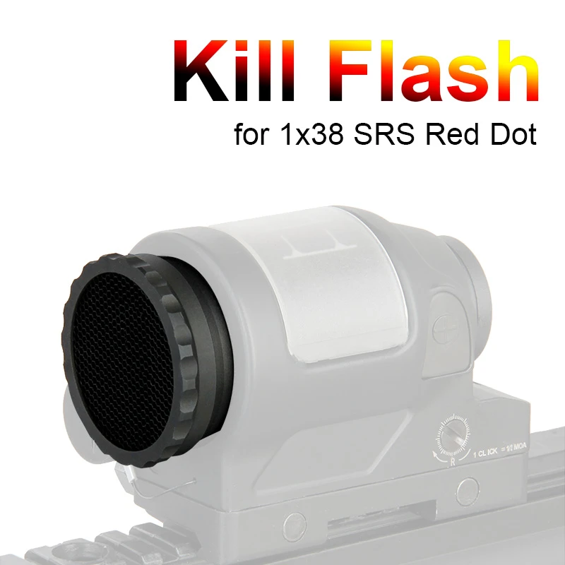 WADSN Scope Mesh 38MM killflash Cover Hunting Optical Rifle Scope Caps WADSN Scope Mesh 38MM killflash Cover Hunting Optical Rifle Scope Caps