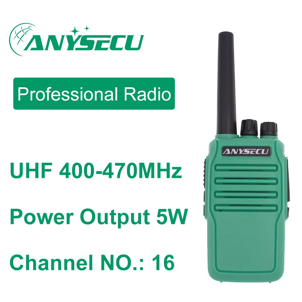 

Anysecu UHF Transceive scanner radio S-338 Two Way Radio scrambler function ham radios