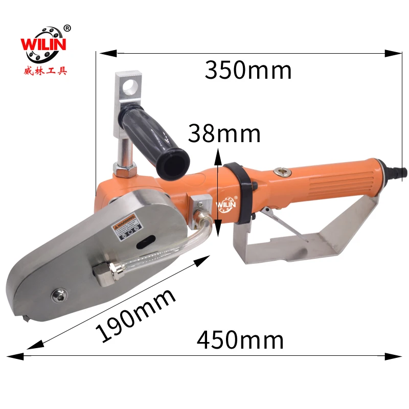 

Wilin Pneumatic tools AIR Carton Cardboard Boxes Waste Removal Machine Corner Scraps Remove Broken Break machine