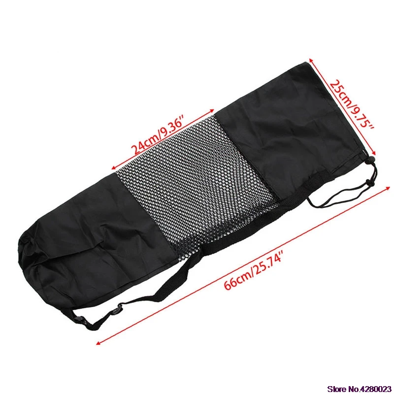 

2019 New Adjustable Strap Nylon Mat Bag Carrier Mesh For Yoga Gym Fitness Exercise Sports