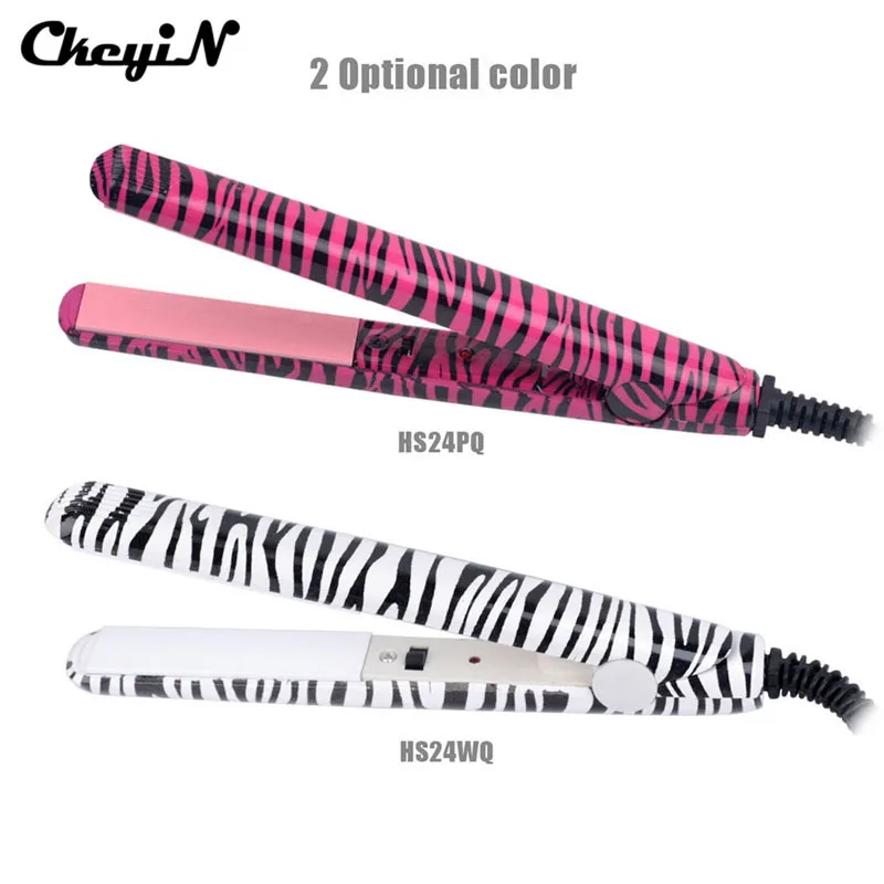 

CkeyiN Professional Electronic Hair Straightener Iron Traveling Camping Festival Portable Flat Irons For Straightening Hair 25