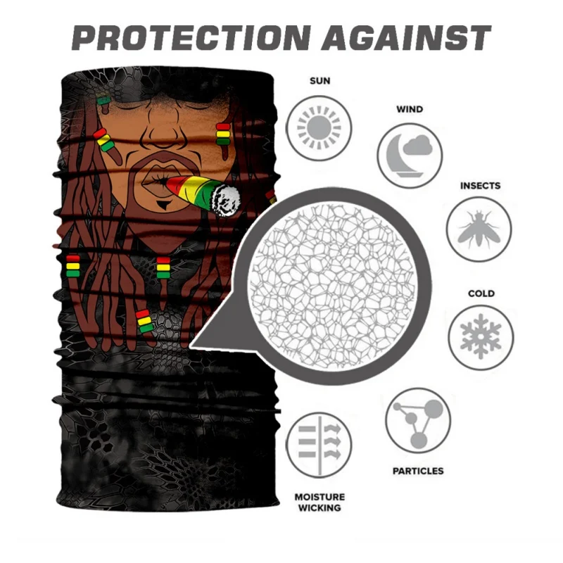 Езда Лицо Капюшон ветрозащитный Бесшовные платок 3D печати клоун Скелет змеиным узором дышащие маска для улицы - Цвет: A4