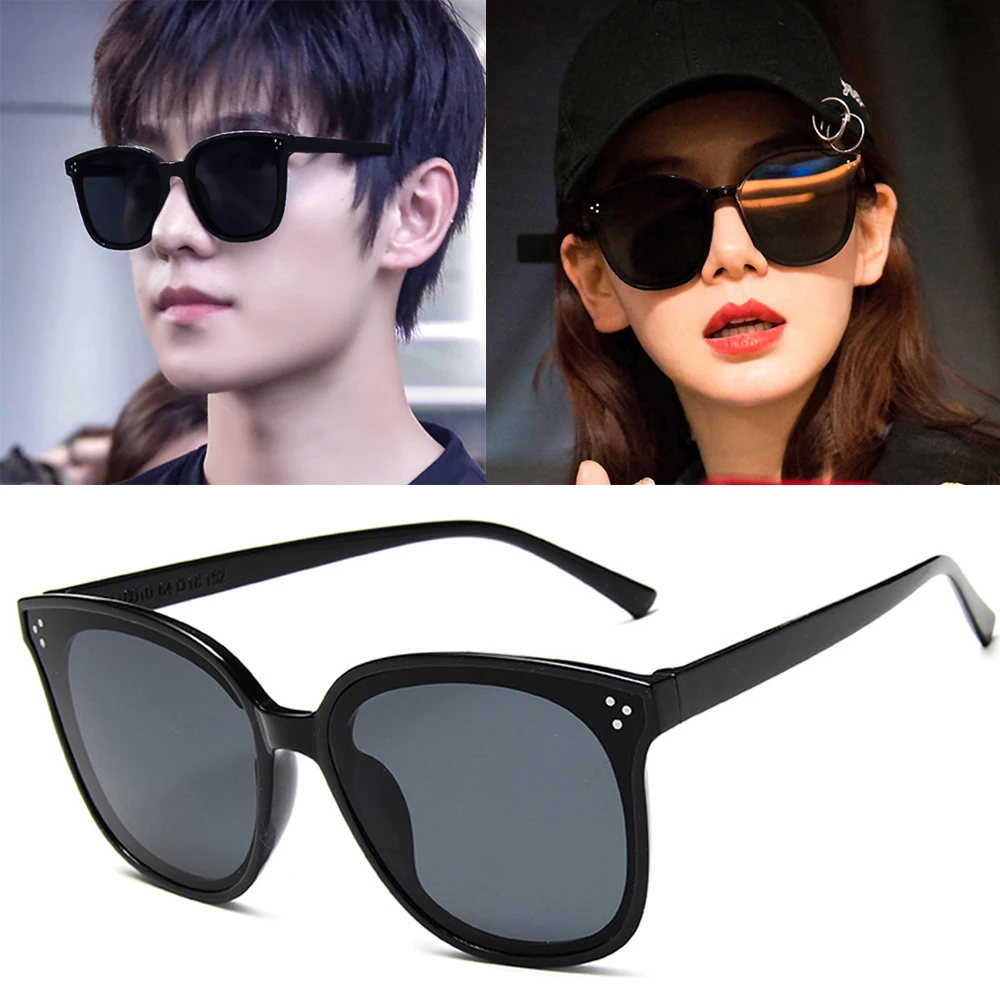 2019 New Women Men Driving Sunglasses Retro Vintage Luxury Plastic Sun Glasses Outdoor Oculos De Sol Gafas UV400 Fashion Black