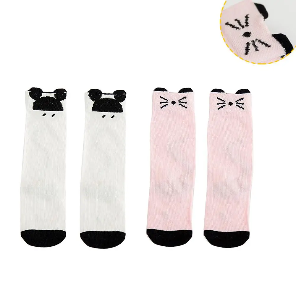 

2018 Popular Toddler Baby Boy Girl Soft Cotton Anti-slip Cartoon Mouse Cute Knee High Socks