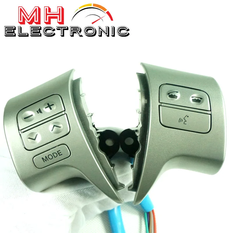 

MH ELECTRONIC STEERING WHEEL CONTROL PAD SWITCH 84250-02200 8425002200 FOR TOYOTA COROLLA ZRE15 2007 2015 FREE SHIPPING!!