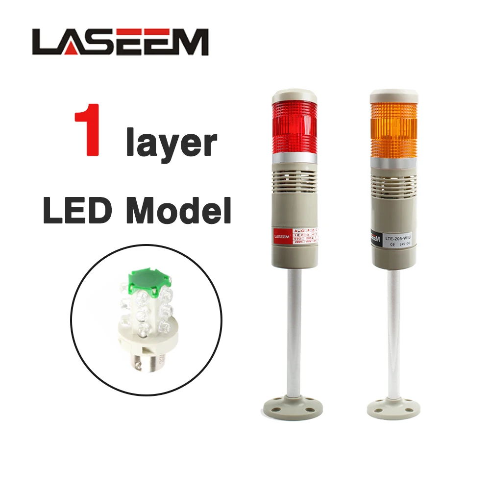 DC 12V 24V 110V 220V LED lamps Safety Stack Lamp Industrial Tower