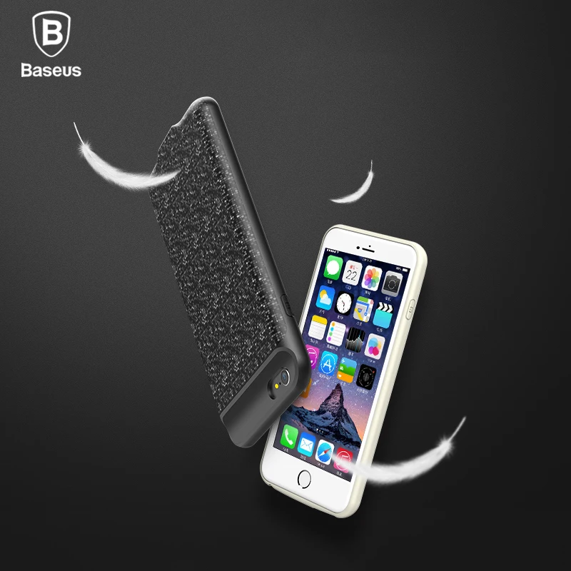 bilder für Baseus Power Fall Für iphone 6 s plus 2500/3650 mAh Magnetische Bewegliche Energienbank Ladegerät Fall Für iphone 6 s Externe Ersatzakku bilder für Baseus Power Fall Für iphone 6 s plus 2500/3650 mAh Magnetische Bewegliche Energienbank Ladegerät Fall Für iphone 6 s Externe Ersatzakku