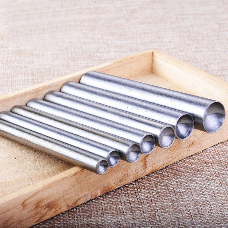 

Mushroom Domed Snap Rivet Setting Tool Steel for Spike Studs Punch Hand Tool New