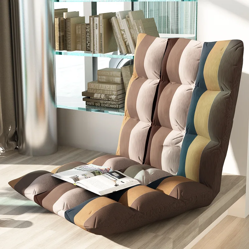 LK615 Foldable Multi layer Sponge+Velvet Sofa Bed Modern
