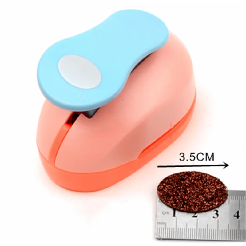 free shipping 1.5"/3.5cm oval shape craft punch foam Punch Craft