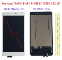 Starde 8'' LCD For Asus Memo Pad 8 ME581C ME581 ME581CL K015 K01H LCD Display Touch Screen Digitizer Assembly with Frame Starde 8'' LCD For Asus Memo Pad 8 ME581C ME581 ME581CL K015 K01H LCD Display Touch Screen Digitizer Assembly with Frame