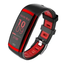 2018 mais novo pulseira CD09 inteligente Bluetooth 4.0 pulseira multi cor contínuo monitoramento da freqüência cardíaca calorias Para Android & IOS