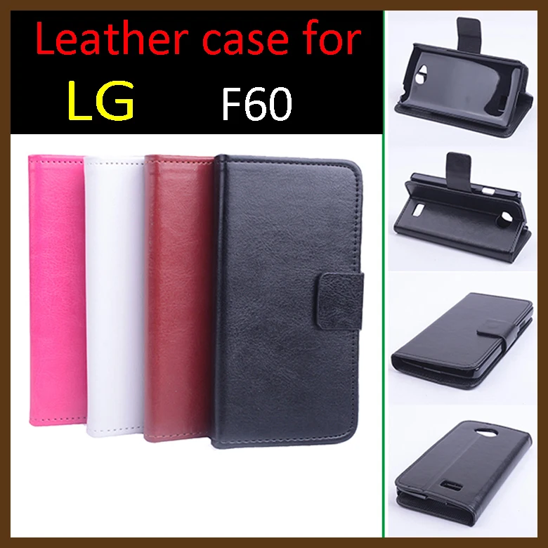 

For LG F6 Case High Quality Luxury Leather Flip Cover For LG F 60 Cases Mobile Phone With Wallet Set 3 Color In Store