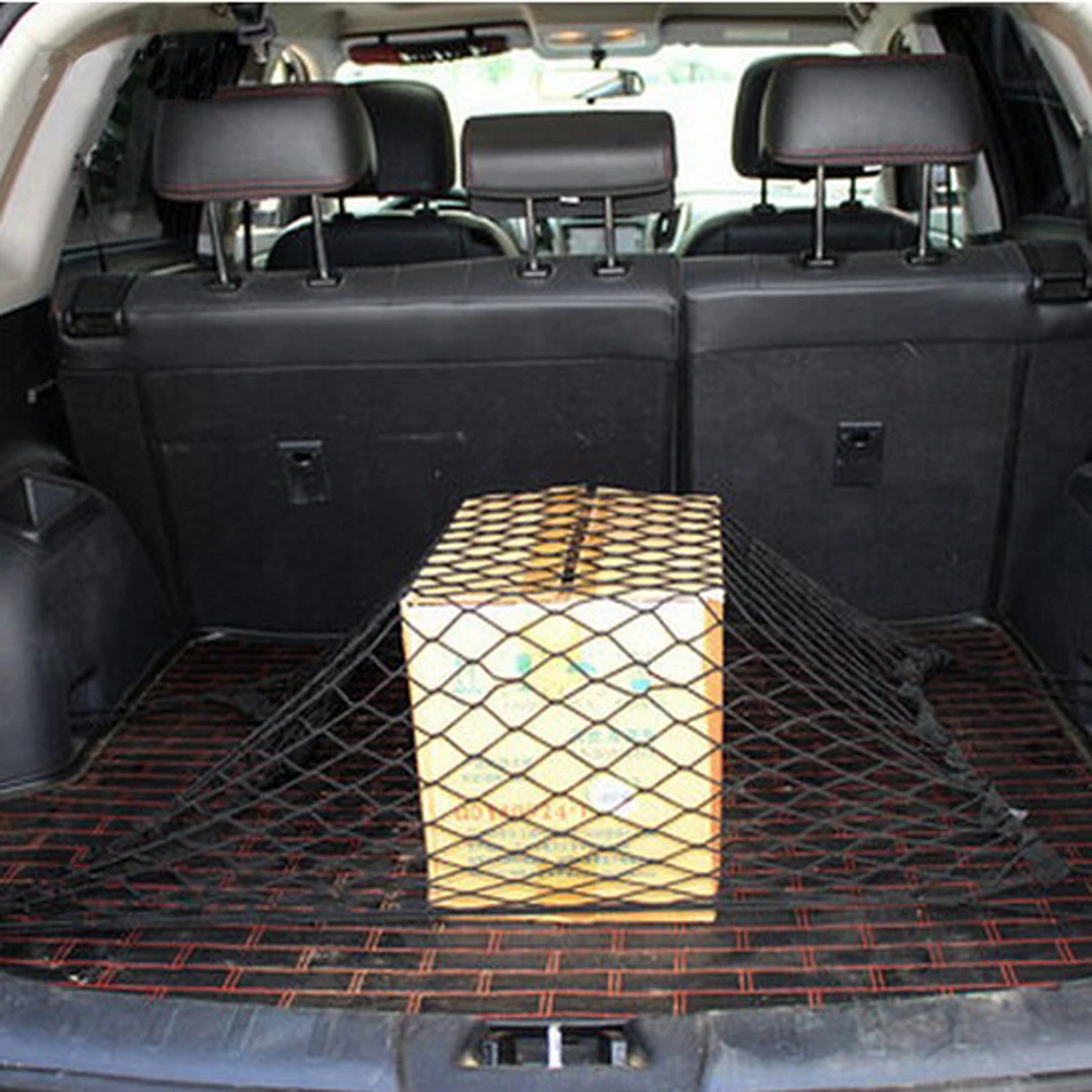 4 HooK Car Trunk Cargo Mesh Net Luggage For Volkswagen VW Golf 4 5 6 7