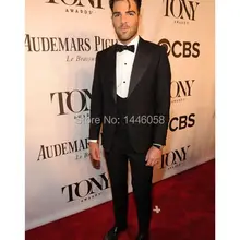 Куртки+ жилет+ Брюки для девочек+ бабочка) новинка года Для мужчин Костюмы Slim Fit индивидуальный заказ жениха Смокинги для женихов Для мужчин Свадьба Пром праздничный костюм Best человек Жених