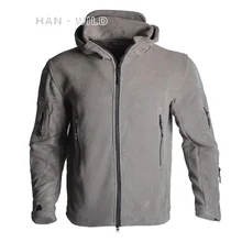 Tactical Softshell Winter Jacket Men Military Outdoor Sport Jacket Hunting Camping Thicken Thermal Fleece Hooded Clothing camping hiking clothing sport jacket hunting clothes outdoor fleece jacket winter sports jacket tech fleece travel jacket