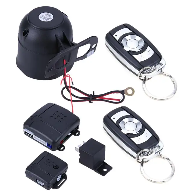 Car Vehicle Auto Burglar Alarm Protection Keyless Entry Security System