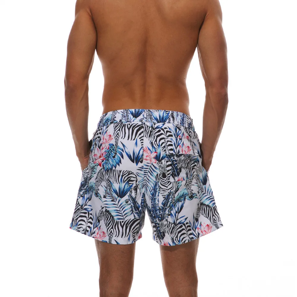 Для мужчин спортивные Tropic Гавайи быстросохнущая Пляжные шорты бермуды Мужские Шорты для купания доска newet Стиль Горячие распродажа, модная