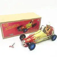 Retro clockwork tin toys Classic clockwork tin Racing Rare collectibles